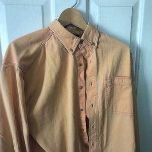 Faded Orange Dress Shirt